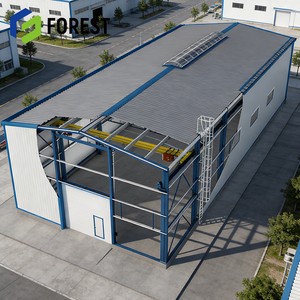 Edificio Prefabricado de Alta Resistencia (PEB) con Estructura de Acero y Diseño Moderno Francés, Paneles Sándwich, para Taller, Filipinas - Product Image 1