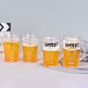 Hot Bán 400Ml Nhựa Cầm Tay Đôi Tường Với Xử Lý Cho Các Bên Và Như Quà Tặng Gel <span class=keywords><strong>Frosty</strong></span> Tủ Đông Ice Bia Cốc - Product Image 5