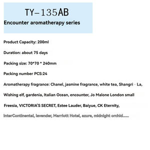 Difusor de caña de lujo para hoteles y restaurantes-Botella de vidrio de 200ml con aceites de caña, suministros de aromaterapia sin fuego - Product Image 6