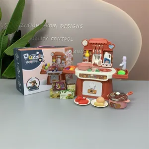 Предложение от производителя, бесплатные образцы, подарок для мальчиков и девочек, милая игра, ролевая готовка, обеденный розовый набор, как настоящие яркие кухонные игрушки для детей