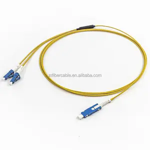 Cordon de raccordement à fibre optique monomode duplex 9/125 OS2 OS3 <span class=keywords><strong>CS</strong></span>/UPC vers LC/UPC <span class=keywords><strong>CS</strong></span>-LC <span class=keywords><strong>CS</strong></span>-SC Patchcord - Product Image 1