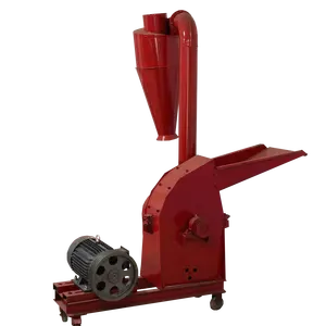 High Efficiency Mobile Wood Chips Hammer Mill Crusher With Good Price For Sale