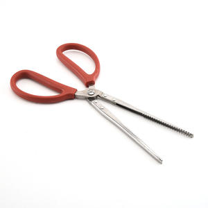 Pince à <span class=keywords><strong>crabe</strong></span> et pince à locher en métal courbée de 38cm pour servir les fruits de mer dans la cuisine - Product Image 4