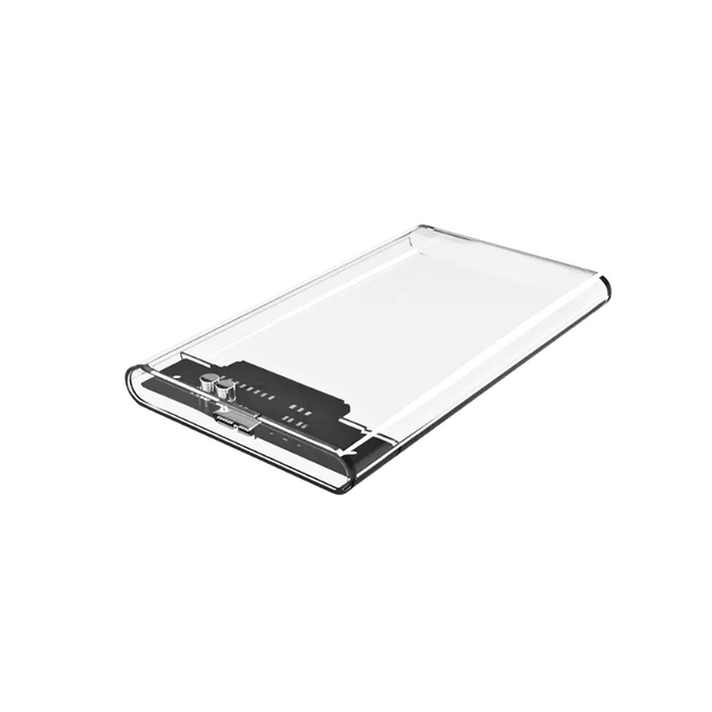 Transparent Case HDD SSD 2.5 Inch SATA III to USB 3.0 Hard Drive Disk Enclosure Mobile External HDD for Laptop PC Support 6TB