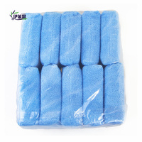 Applicateur de cire en microfibre bloc de tampon de mousse de détail automatique éponge de nettoyage de voiture douce pour le polissage et le polissage