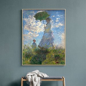 Tùy chỉnh thiết kế đóng khung nghệ thuật Claude Monet sơn dầu bức tranh nóng bằng số hình ảnh nghệ thuật - Product Image 2