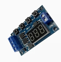 DC 12V 24V double MOS LED relais temporisé numérique déclencheur Cycle minuterie retard interrupteur Circuit imprimé HCW-M135 Module de commande de synchronisation