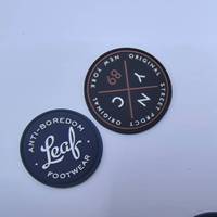 Étiquettes en silicone à coudre, patchs en silicone avec logo personnalisé, patchs en caoutchouc