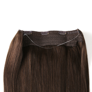 K.SWIGS Extensions de cheveux naturels chinois Remy lisses et soyeux 120g à clips sans pointes fourchues toutes couleurs - Product Image 5