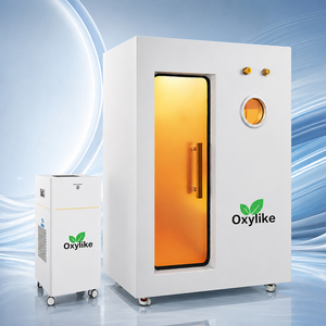 ห้องออกซิเจนความดันสูงแบบแข็งขนาดเล็กสำหรับหนึ่งคน รุ่น Oxylike OLH-1-S2 1.5ATA ปี 2027 สำหรับการฟื้นฟูสมรรถภาพในโรงยิมและการรักษา - Product Image 2