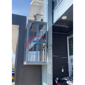 <span class=keywords><strong>Ascensor</strong></span> Hidráulico Compacto para Casa Pequeña, <span class=keywords><strong>Mini</strong></span> Elevador Doméstico para Villa, Cabina de Vidrio, 3 Pisos, Elevador Residencial - Product Image 2