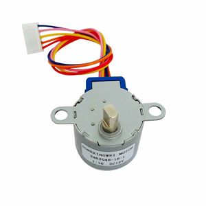 มอเตอร์สเต็ปเปอร์ Dongxingwei รุ่น 24BYG48-16-1 DC12V แกน 5 มม. สำหรับพัดลมแอร์และสมาร์ทล็อคประตู - Product Image 1