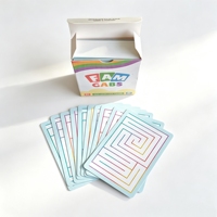 Cartes Flash Éducatives de Haute Qualité pour Enfants, Conception Personnalisée, Matériel en Papier Prix Usine, Jouet d'Apprentissage Cognitif Q&A