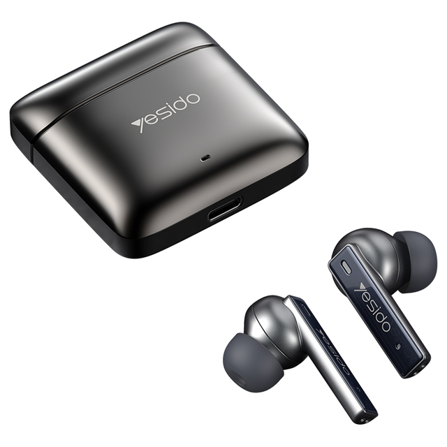 YESIDO 2022 Bass Sound Quality Display TWS Wireless Headset Headphones Earbuds