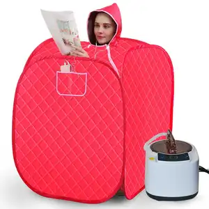 Vendita all'ingrosso persona coperta sauna-Tenda per sauna a vapore personale portatile per uso interno per 1 persona la sauna a vapore relax