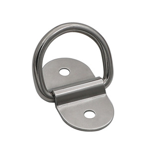 RICHWITS ห่วงเหล็กสแตนเลสแบบ D-Ring ขนาด 6x38x32 มม. แบบสองรู สำหรับเชือกเกี่ยวรถบรรทุก รถพ่วง และรถขนส่งสินค้า - Product Image 5