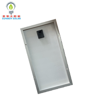 Petit panneau solaire PERC 15W, module en silicium polycristallin à succès, couvercle avant en verre, charge de batterie 12V, OEM, garantie 1 an