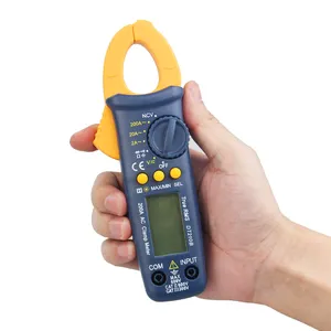 FROGBRO True-RMS Auto Range Clamp Meter NCV-Test Tragbare Handheld-Daten Halten Sie den Smart Digital Multimeter Tester mit Hintergrund beleuchtung