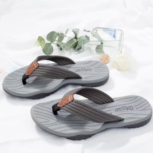 Nouvelles tongs pour hommes Tongs d'été avec des personnalités à la mode Sandales décontractées antidérapantes à semelles épaisses pour la plage. - Product Image 6