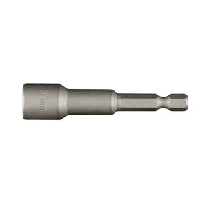 Vaso hexagonal magnético de 1/4\" SW 9 mm, ideal para trabajos mecánicos y montaje de piezas en espacios reducidos. - Product Image 1