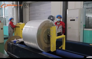 [Campione libero] tessuto non tessuto viscosa/poliestere del tessuto non tessuto di <span class=keywords><strong>spunlace</strong></span> del poliestere della materia prima del tessuto bagnato impresso o normale 100% - Product Image 5