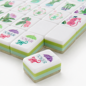 Juego <span class=keywords><strong>de</strong></span> Mahjong Personalizado <span class=keywords><strong>de</strong></span> Bambú y Acrílico con Reglas Americanas, Ideal <span class=keywords><strong>para</strong></span> Regalos Promocionales Corporativos y Noches <span class=keywords><strong>de</strong></span> Juego en Familia - Product Image 3