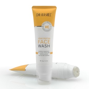 Tubes cosmétiques en plastique personnalisés de 100 ml pour le lavage du visage avec tête de brosse, vente en gros - Product Image 4