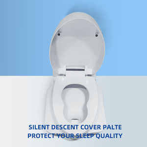 Modern hurk- en zittoilet, antislip, anti-geur, één geheel, dubbel gebruik, geen boren nodig, voor de badkamer - Product Image 3