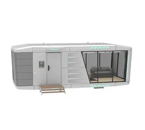 High Quality Factory Customized Space Prefabricated Mobile Container House Prefab Steel Luxury Tiny Homes