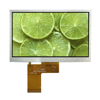 JDW 5,0 Zoll TFT RGB Bildschirm IPS Panel mit MCU-Schnittstelle 480x272 Auflösung 8257 Treiber-IC FPC für LCD-Module