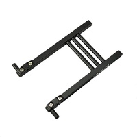 Support de télécommande universel AKK en plastique et alliage d'aluminium compatible avec les émetteurs de modèles RC