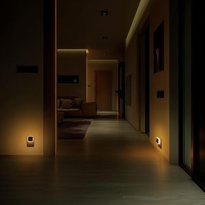 Custom Logo Night <b>Light</b> Plug into Wall 4-Pack Nightlight Plug in Night <b>Lights</b> Dusk to Dawn Night Lamp <b>Led</b> Night - Product Image 4