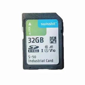 工业和汽车应用的sd卡理想存储格式swissbit 32GB存储卡