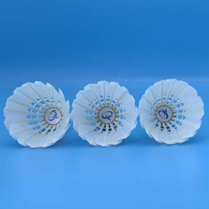 Pluma de Bádminton de Pluma de Ganso de Primera Clase, Nivel Torneo, Fabricada por BWF, para Entrenamiento de Jugadores Profesionales - Product Image 5