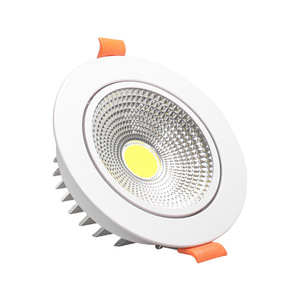 Inbouwspot met hoge CRI COB, grote straalhoek, modern minimalistisch design, 3000K-6000K kleurtemperatuur, hoge helderheid, aluminium voor - Product Image 5