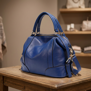 Sac à main décontracté pour femme en cuir véritable durable, pochette bandoulière, grande capacité, imperméable, léger, Saint-Valentin - Product Image 1