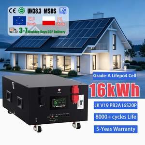 EU Warehouse Magazyn energii 16kWh <b>48V</b> 51.2V 15kWh 280Ah 314Ah 324Ah Lifepo4 Solar <b>Battery</b> with JK V19 BMS for Home Power ESS - Product Image 1