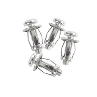 Écrou à riveter en acier au carbone zingué, insert fileté à expansion pétale pour inventaire de boutique en ligne