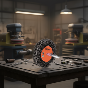 Disco Abrasivo Ttake C&S de 150x26 mm con Eje de 8 mm para Pulir Metal - Product Image 3