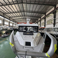 Nouveau bateau de plaisance de tourisme en aluminium soudé de 9 m (30 pieds) pour le transport de passagers