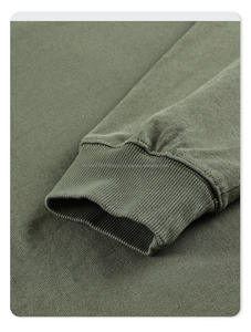 เสื้อยืดซักแขนยาววินเทจสำหรับทุกเพศเสื้อผ้าแนวสตรีทพิมพ์ลายผ้าฝ้ายโพลีเอสเตอร์ผสมผ้าถัก - Product Image 5