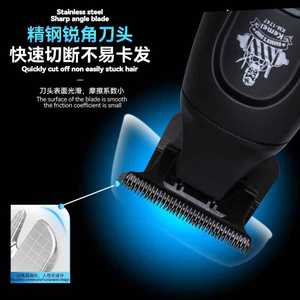 เครื่องตัดผมไฟฟ้าเคเมอิ 14.7 ซม. แบตเตอรี่ลิเธียมแบบชาร์จไฟได้ ปรับความยาวได้ เครื่องมือตัดผมที่บ้าน - Product Image 5