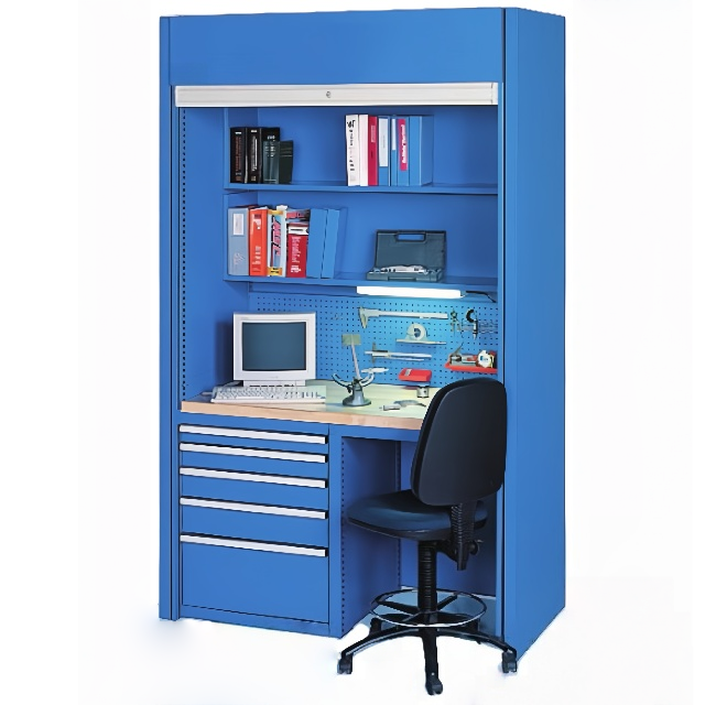 High Quality Customizable Heavy-Duty Steel Industrial Computer Cabinet Waterproof Rust Proof Workshop Workstations Warehouses