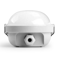 Lumière étanche à la vapeur LED 4FT pour entrepôt, garage, atelier, avec variateur 0-10V, 100-347V, IP66, garantie 5 ans, 40-60W, Ra80