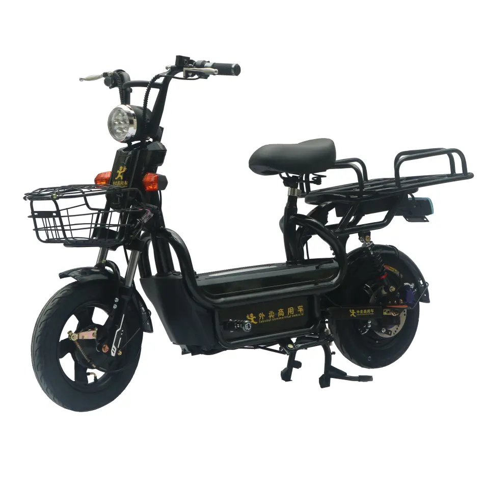 Groothandel Prijzen 600W Volwassen Elektrische Motorfiets Scooter Elektrische Cargo Fiets Uit China