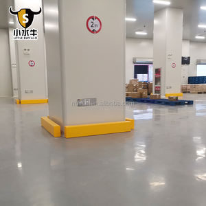 Protezione verticale della colonna in acciaio per sicurezza pedonale con barriera stradale in plastica venduta in fabbrica per lo stoccaggio del magazzino - Product Image 5