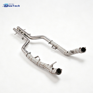ชุดดาวน์ไปป์สแตนเลส304สำหรับ M157 W221 Mercedes S63 AMG เทอร์โบคู่5.5ตัน V8ไอเสียสมรรถนะสูง - Product Image 4