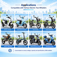 Paket Baterai LiFePO4 72V 40Ah untuk Sepeda Motor Listrik, Kendaraan Listrik 2 Roda, Baterai Lithium dengan BMS Pintar, Grosir Pabrik