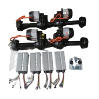 Pièces de kart à trois roues, buggy de plage, roue à pneu plat de 14 pouces, moyeu de roue 235/30-14