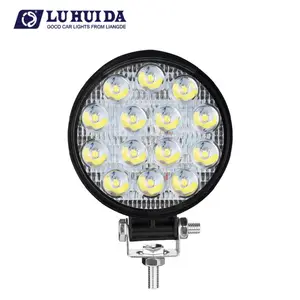 Araba ışık 42w 4 inç su geçirmez ip68 led far sis lambası için jeep için kamyon ışığı arabalar için